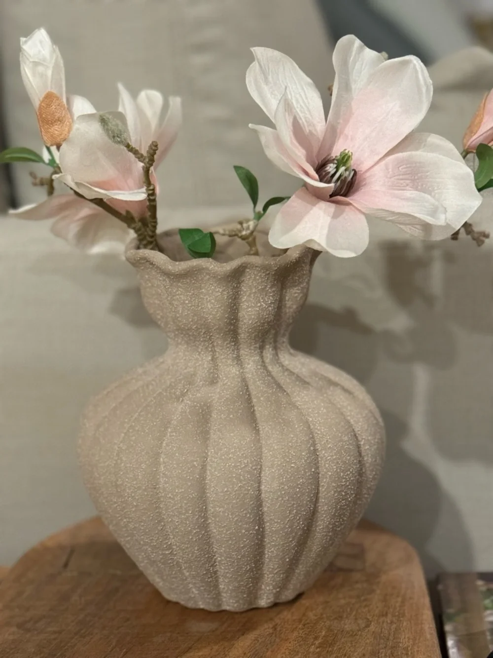 Rare  Sculptural Ceramic Vase | Unglazed Ceramic | Contemporary Vase 8”